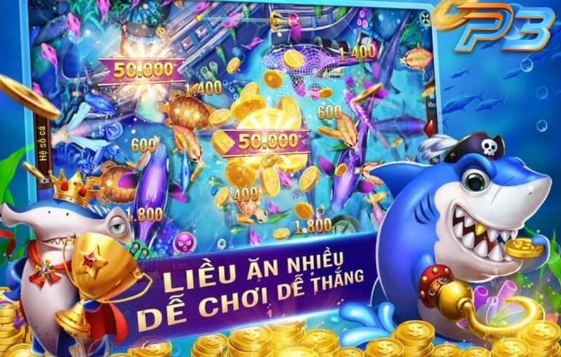 Bắn cá ăn xu với nhiều phần thưởng hấp dẫn tại P3 nên biết 3 Một số phương pháp hay khi chơi game bắn cá ăn xu