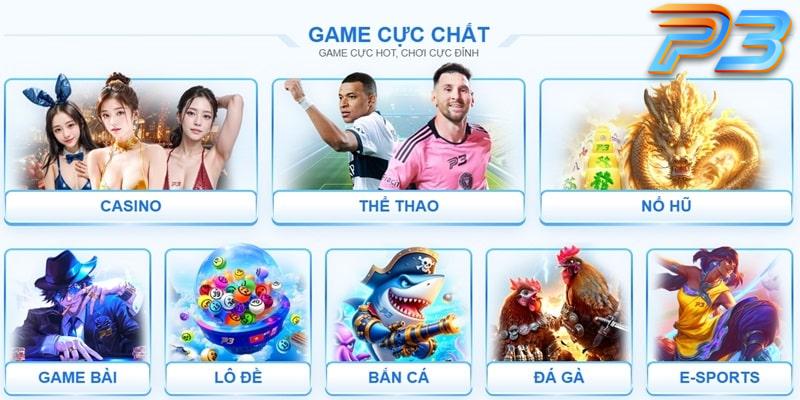 P31000 sở hữu kho sản phẩm cá cược lớn nhất thị trường